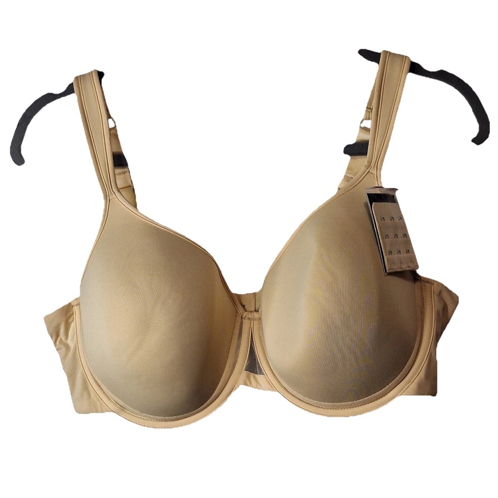 UNDEROUTFIT Ultimate Coverage Bra Underwire Adjustable Straps 40C Sand